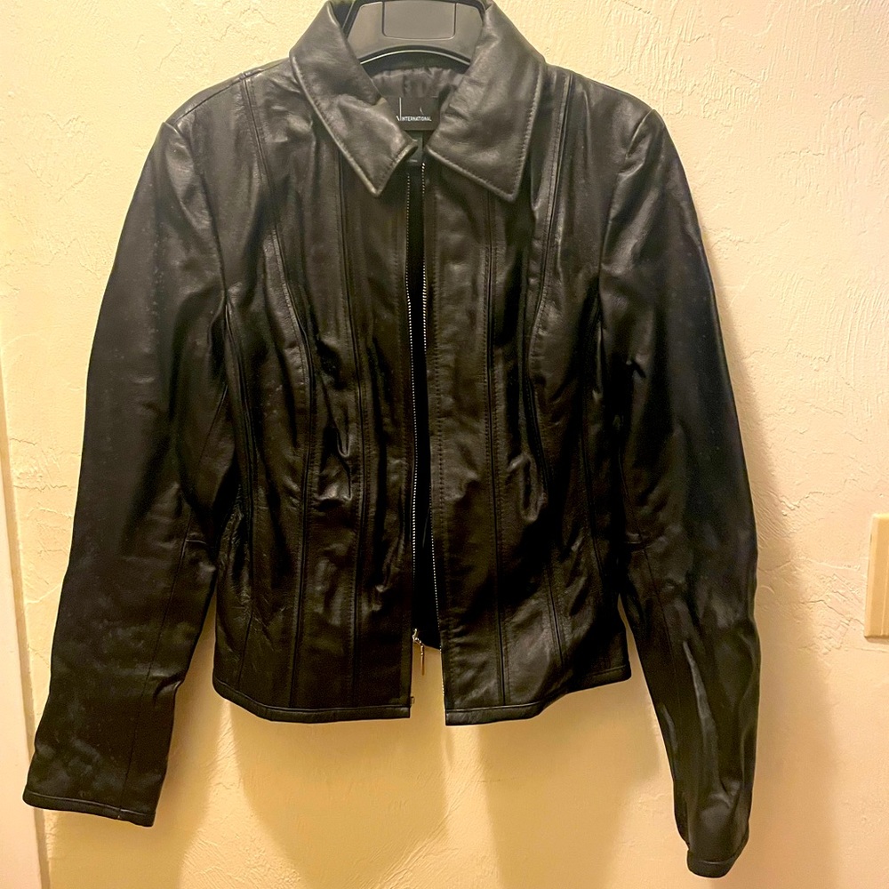 MODA International Leather Jacket